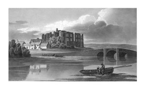 Castillo de Carew, Pembrokeshire, c. 1817