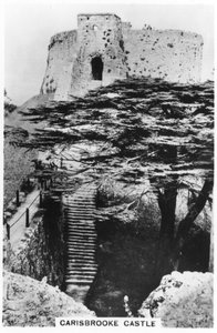 Castillo de Carisbrooke, Isla de Wight, 1937