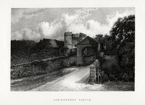 Castillo de Carisbrooke, Newport, Isla de Wight, 1896