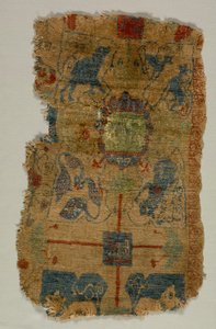Fragmento de alfombra, c. 1400s
