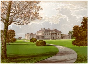 Castle Coole, Enniskillen, Condado de Fermanagh, hogar del Conde de Belmore de Unbekannt