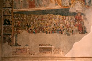 Catedral (Catedral de Santa María). El claustro. La capilla (San Blas). Pinturas murales. de Unbekannt