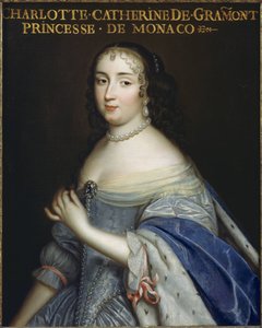 Catherine Charlotte de Gramont 1638-1678, Princesa de Mónaco y Duquesa de Valentinois, c. 1665 de Unbekannt