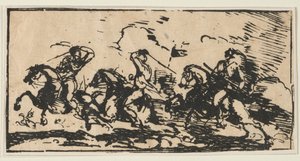 Batalla de caballería, c. 1803