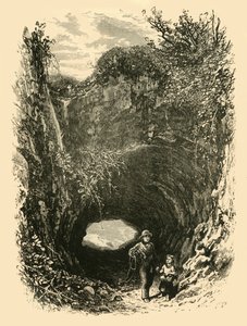 Cueva en Pegwell Bay de Unbekannt