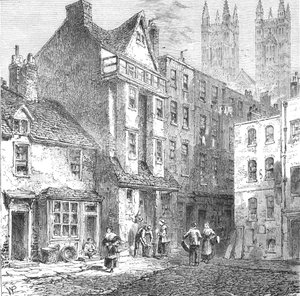 Casa de Caxton, Westminster, 1827 de Unbekannt
