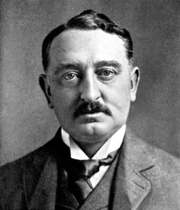 Cecil Rhodes, estadista sudafricano nacido en Inglaterra, c. 1905