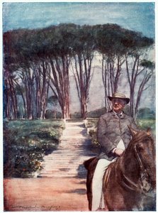 Cecil Rhodes, empresario y estadista sudafricano nacido en Inglaterra, c1900 de Unbekannt