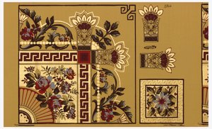 Borde de techo, 1875-1906 de Unbekannt