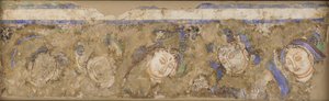 Figuras celestiales, de la cueva 224, siglos IV-VI de Unbekannt