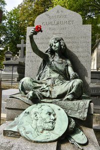 Cementerio de Montmartre/Tumba de Gustave Guillaumet/Avenida Rachel/PARÍS XVIII/Seine/Île de France/Francia de Unbekannt