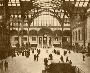 Sala Central, Estación de Pensilvania, Compañía de Ferrocarriles de Pensilvania