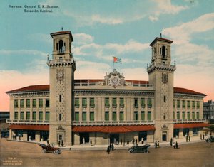 Estación Central de Ferrocarril, La Habana, Cuba, c1920 de Unbekannt