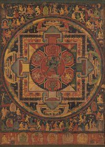Mandala de Chakrasamvara de Unbekannt