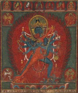 Chakrasamvara y Vajravarahi, 1575-1600 de Unbekannt