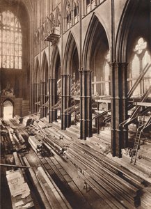 Cambiando el interior de la Abadía, 1937 de Unbekannt