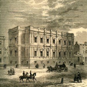Capilla Real, Whitehall, Exterior, 1881 de Unbekannt