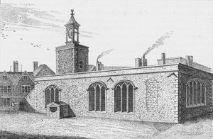 Capilla Real de San Pedro ad Vincula, con vista a Tower Green, Londres, c. 1737 1904 de Unbekannt