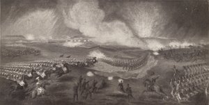 Carga de las tropas británicas en el camino a Windlesham, 24 de abril de 1854, 1854 1909
