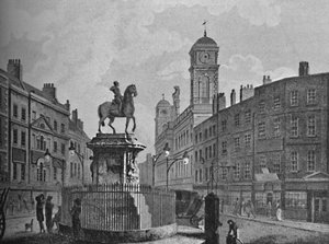 Charing Cross y Northumberland House de Unbekannt