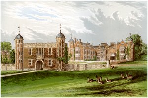 Charlecote Park, Warwickshire, hogar de la familia Lucy de Unbekannt