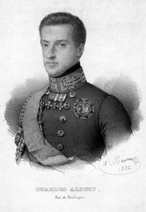 Carlos Alberto de Cerdeña, Rey de Cerdeña, 1836 de Unbekannt