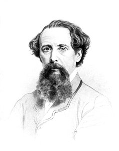 Charles Dickens, autor inglés del siglo XIX de Unbekannt