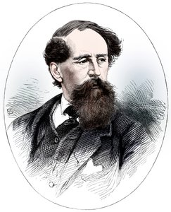 Charles Dickens, novelista inglés del siglo XIX de Unbekannt