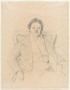 Charles Thévenin, después de Ingres, 1800s de Unbekannt