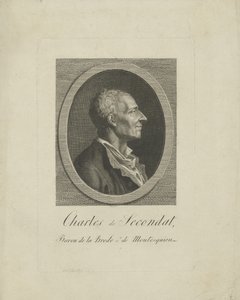 Charles de Secondat, Barón de Montesquieu 1689-1755, c. 1795