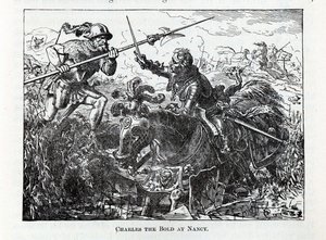 Carlos el Temerario en Nancy, 1882 de Unbekannt