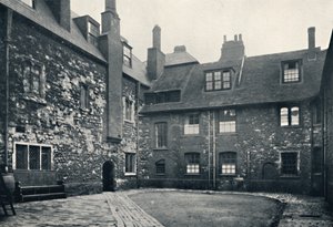 Charterhouse. Interior del patio de la lavandería