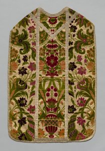Casulla, estola, bolsa corporal y manípulo, c1600-1700 de Unbekannt