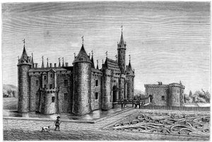 Chateau de Marcoussis, París, Francia, siglo XVII de Unbekannt