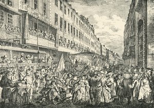 Cheapside en el Día del Alcalde, 1761, 1925