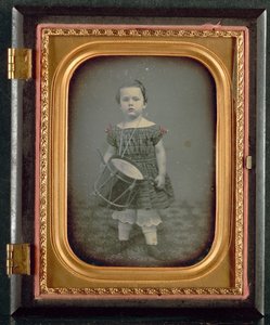 Niño con tambor, 1850s
