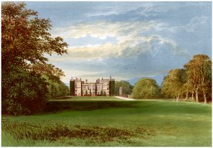 Castillo de Chillingham, Northumberland, hogar del Conde de Tankerville, c1880 de Unbekannt