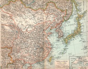 China y Japón, c1903, 1904 de Unbekannt