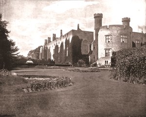 Castillo de Chirk, Chirk, Wrexham, Gales, 1894 de Unbekannt