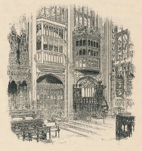 Sillería del Coro y Closet Real, Capilla de San Jorge de Unbekannt