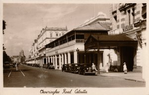Calle Chowringhee, Calcuta, c. 1940 de Unbekannt