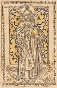 Cristo como Salvator Mundi, c. 1470 de Unbekannt