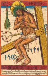 Cristo como el hombre de los dolores de Unbekannt