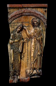 Cristo coronando al emperador Constantino VII, 945 de Unbekannt