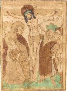 Cristo en la cruz, c. 1450-1460 de Unbekannt