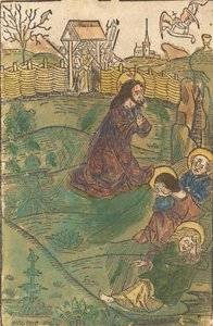 Cristo en el Monte de los Olivos, c. 1490 de Unbekannt