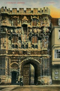 Puerta de Christchurch, Canterbury, finales del siglo XIX-principios del siglo XX de Unbekannt