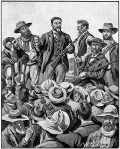 Christiaan De Wet, soldado, político y cazador de caza mayor afrikáner, c. 1899 de Unbekannt