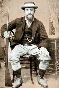 Christiaan de Wet, soldado y político bóer, c. 1900
