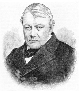 Christian Friedrich Schonbein, químico alemán, c1898 de Unbekannt